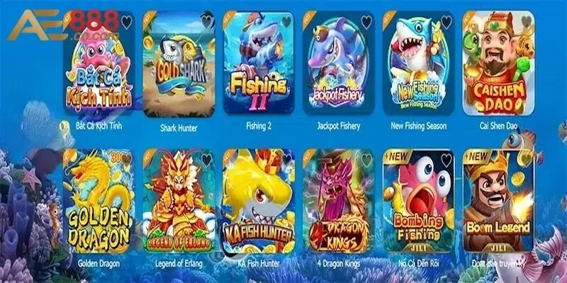 Bắn Cá AE888 - Game Kiếm Tiền Xu Khủng Hot Nhất 2025 1 Bắn cá AE888 là một chuyên mục game đổi thưởng cực kỳ phổ biến tại nhà cái AE888